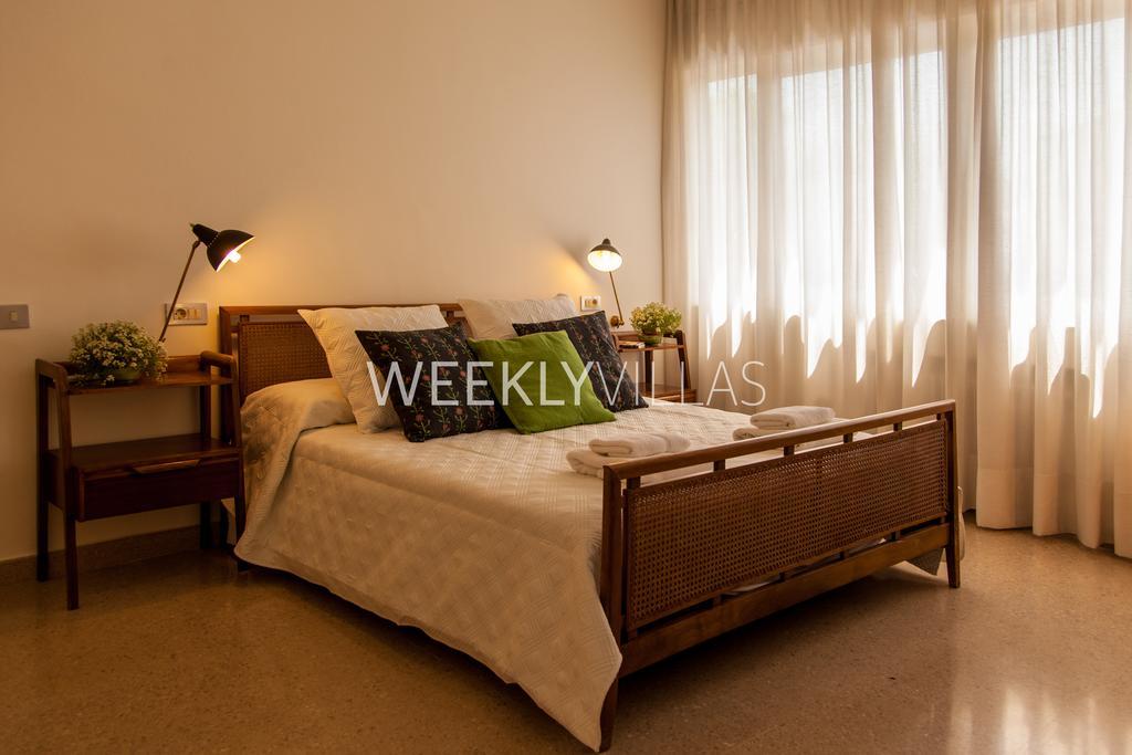 Villa Sitges Tupinetti Beach At 1 Min Walk Amaizing Garden And View Center Sitges 5 Minutes Walk Exteriér fotografie