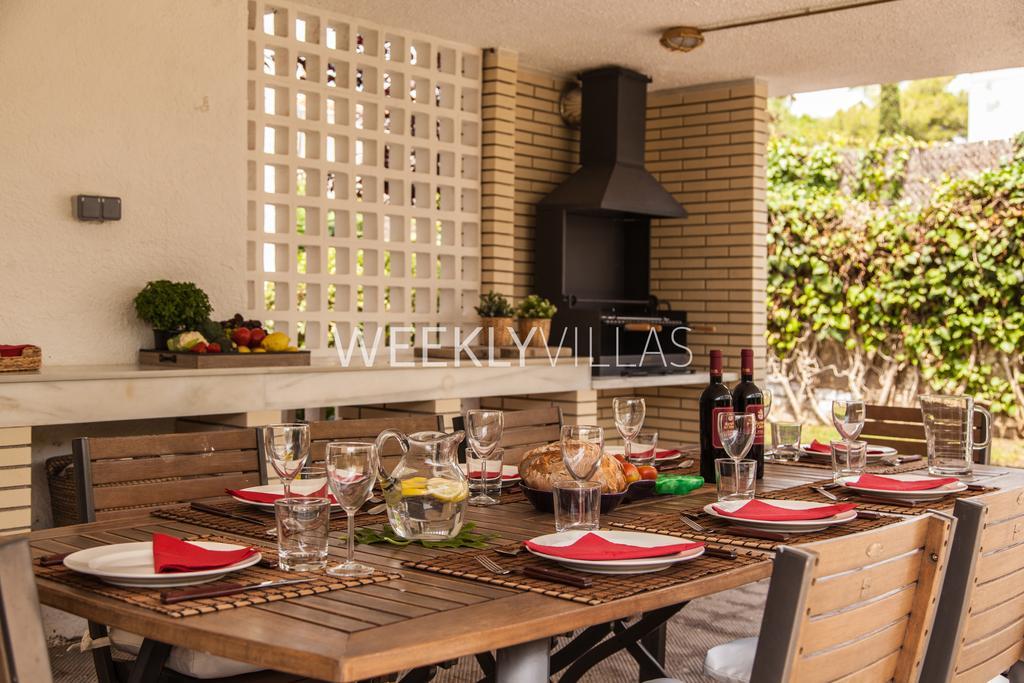 Villa Sitges Tupinetti Beach At 1 Min Walk Amaizing Garden And View Center Sitges 5 Minutes Walk Exteriér fotografie